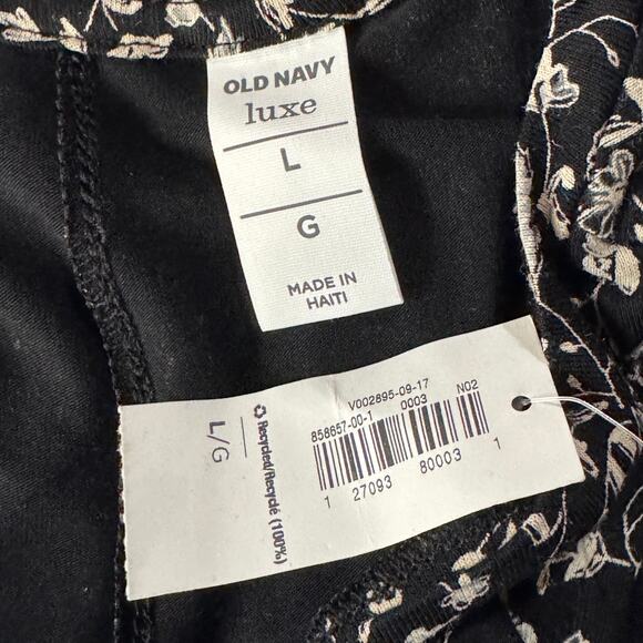 Old Navy Luxe Large Tank Top Floral Sleeveless Stretch Lightweight Round Neck - Picture 6 of 7